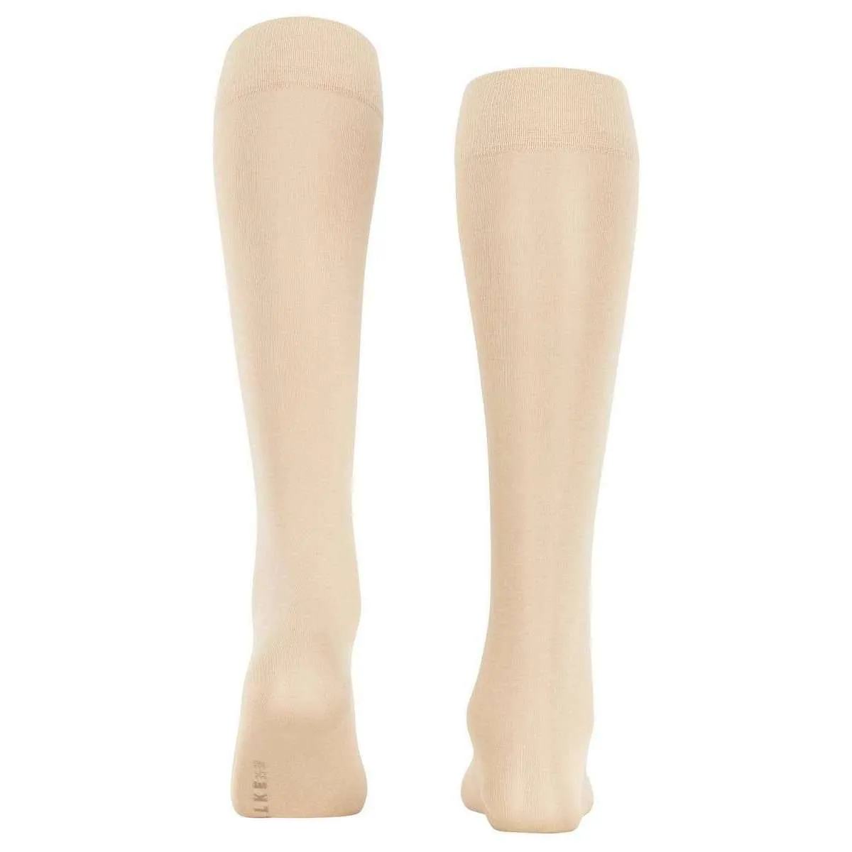 Falke Cotton Touch Knee High Socks - Cream