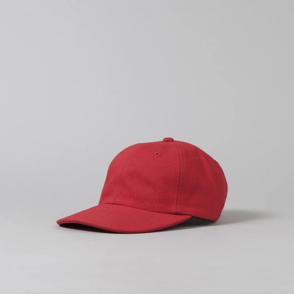 Flatspot Wool Polo Cap - Red