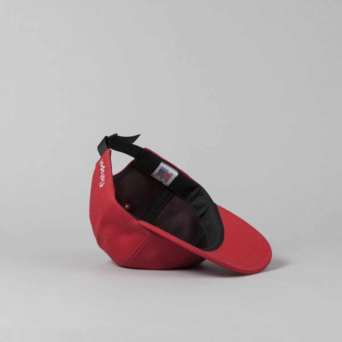 Flatspot Wool Polo Cap - Red