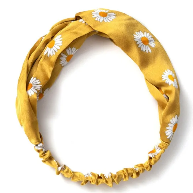 Floral Twist Headbands