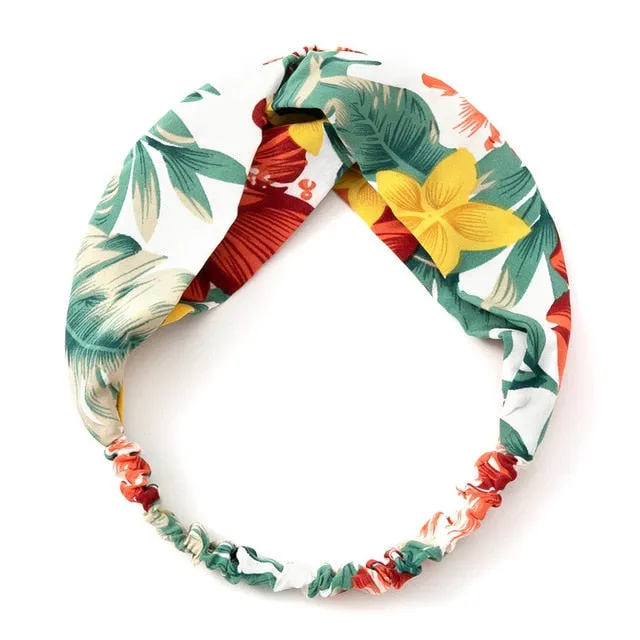 Floral Twist Headbands