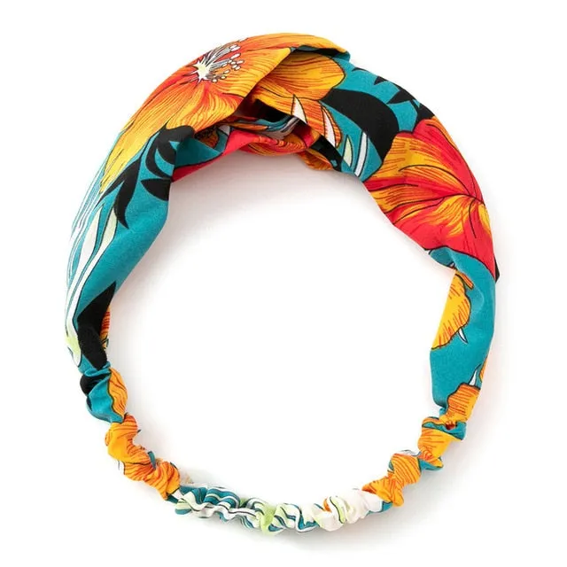 Floral Twist Headbands