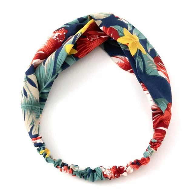Floral Twist Headbands