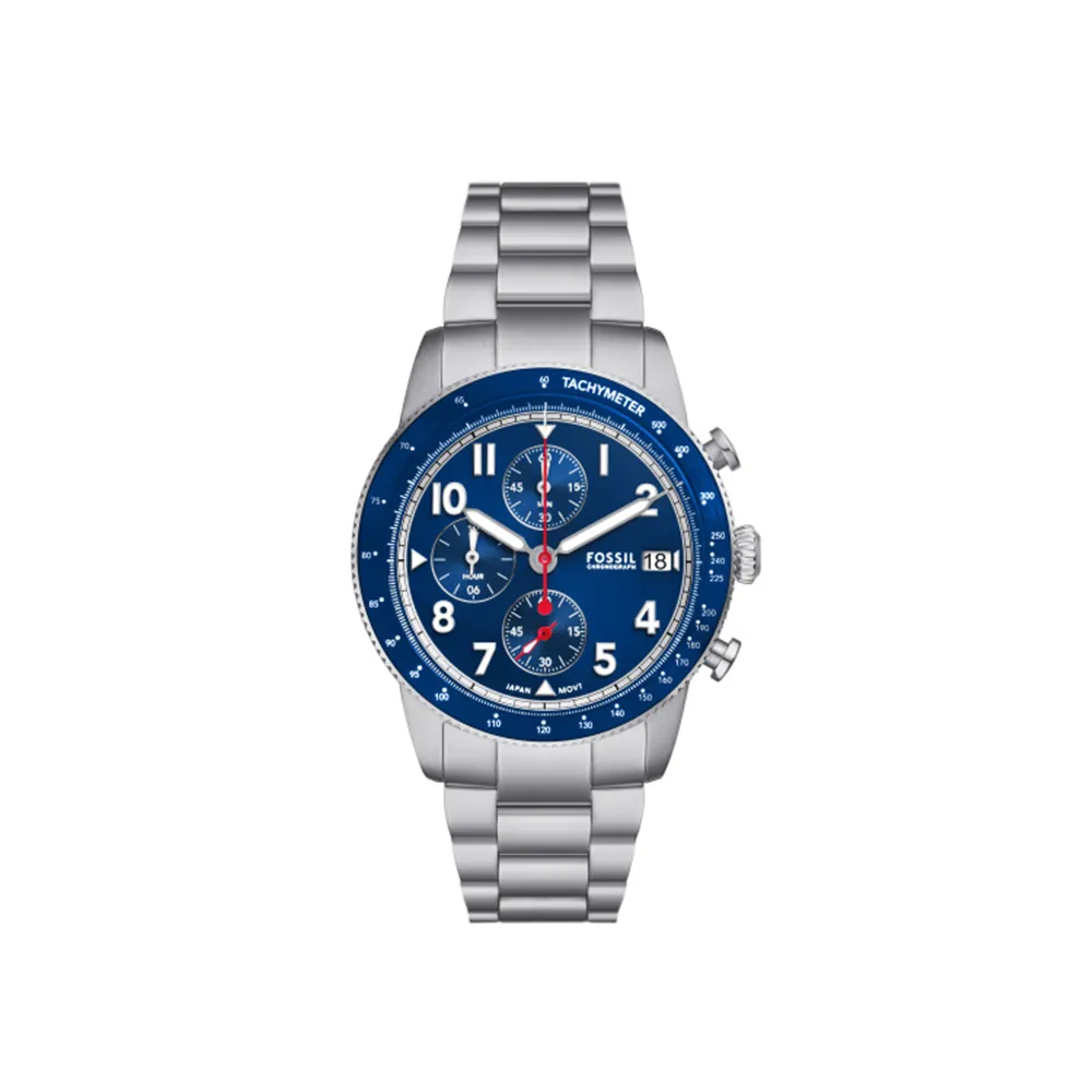 Fossil Sport Tourer Chronograph Stainless Steel Watch