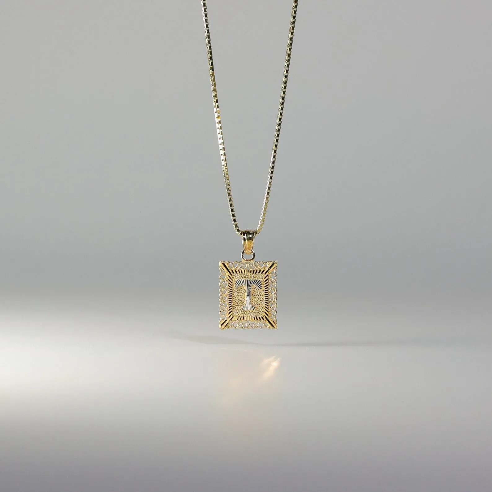 Gold Letter T Pendants | A-Z Gold Pendants