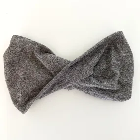 Grey Twist Headband