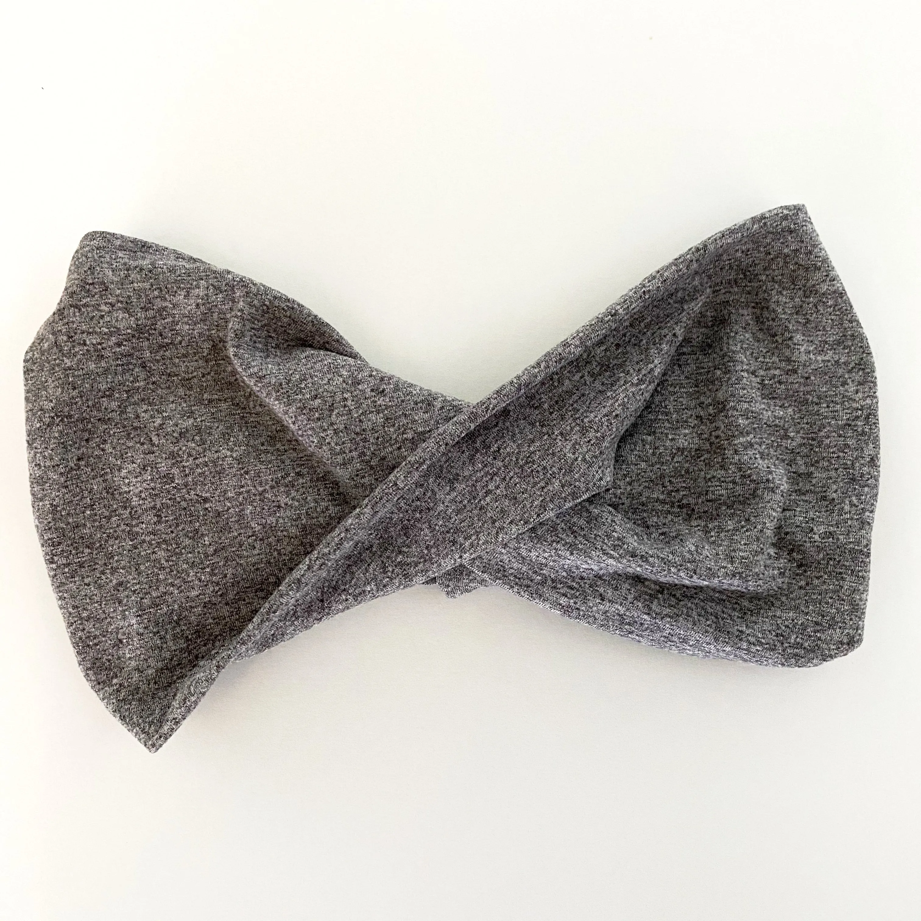 Grey Twist Headband