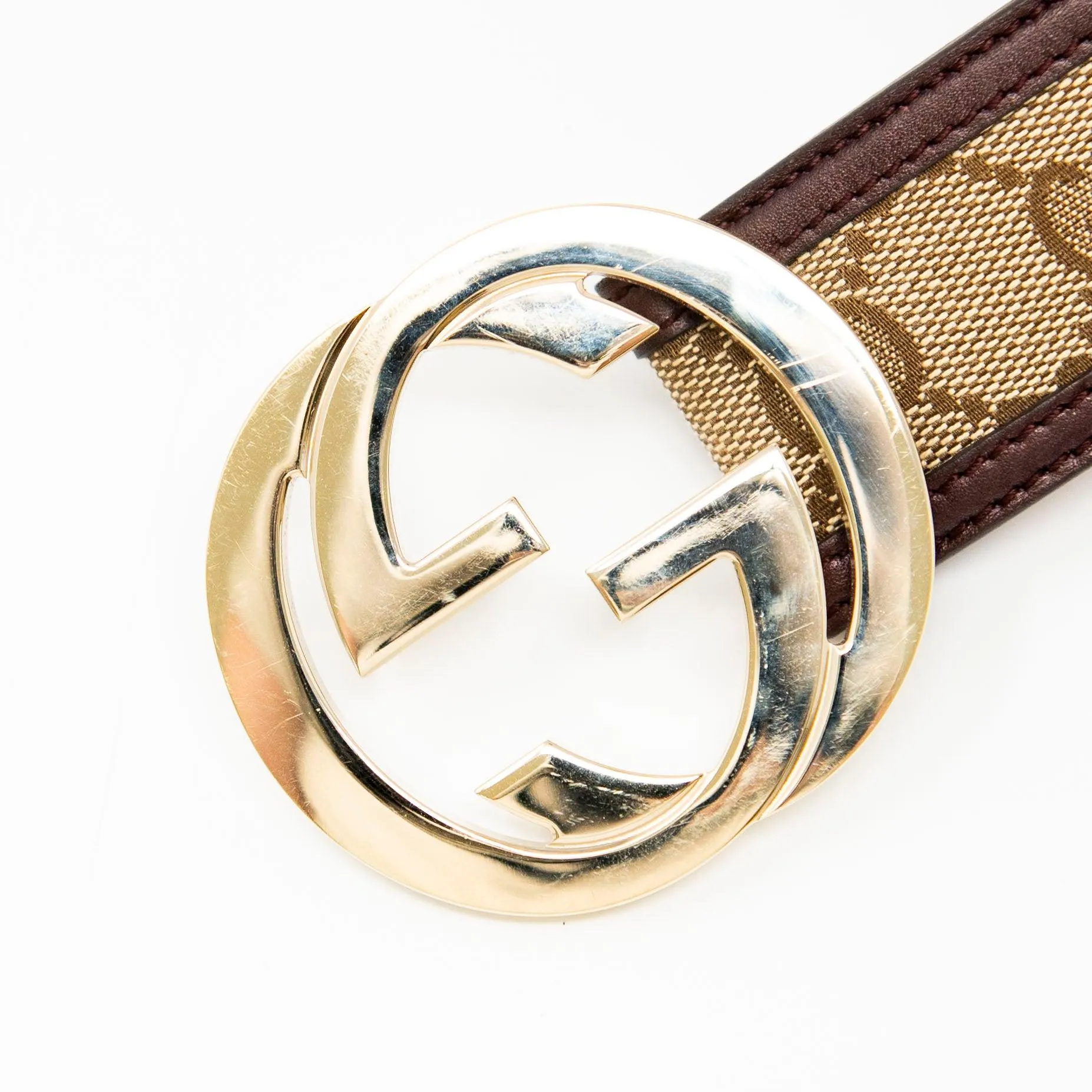 Gucci Brown Belt 75