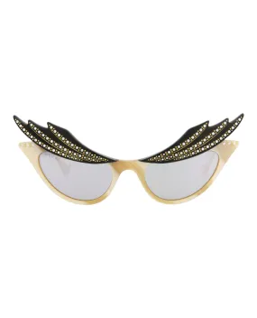 Gucci Cat Eye-Frame Acetate Sunglasses, style # GG1094S-30012857005