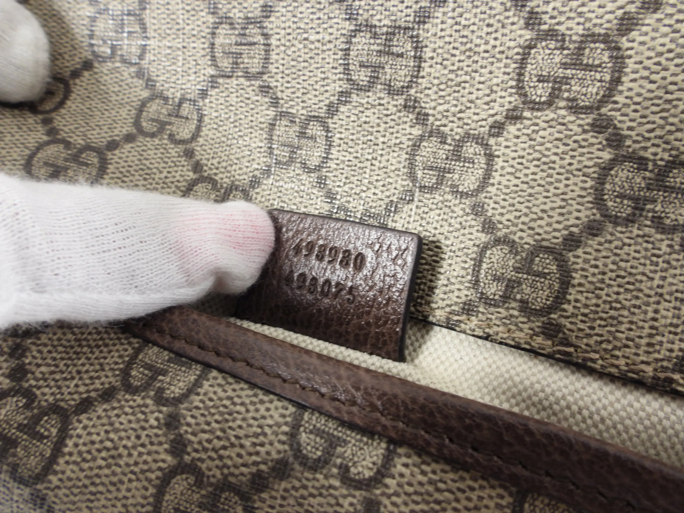 Gucci Neo Vintage GG Monogram Supreme Web Belt Bag