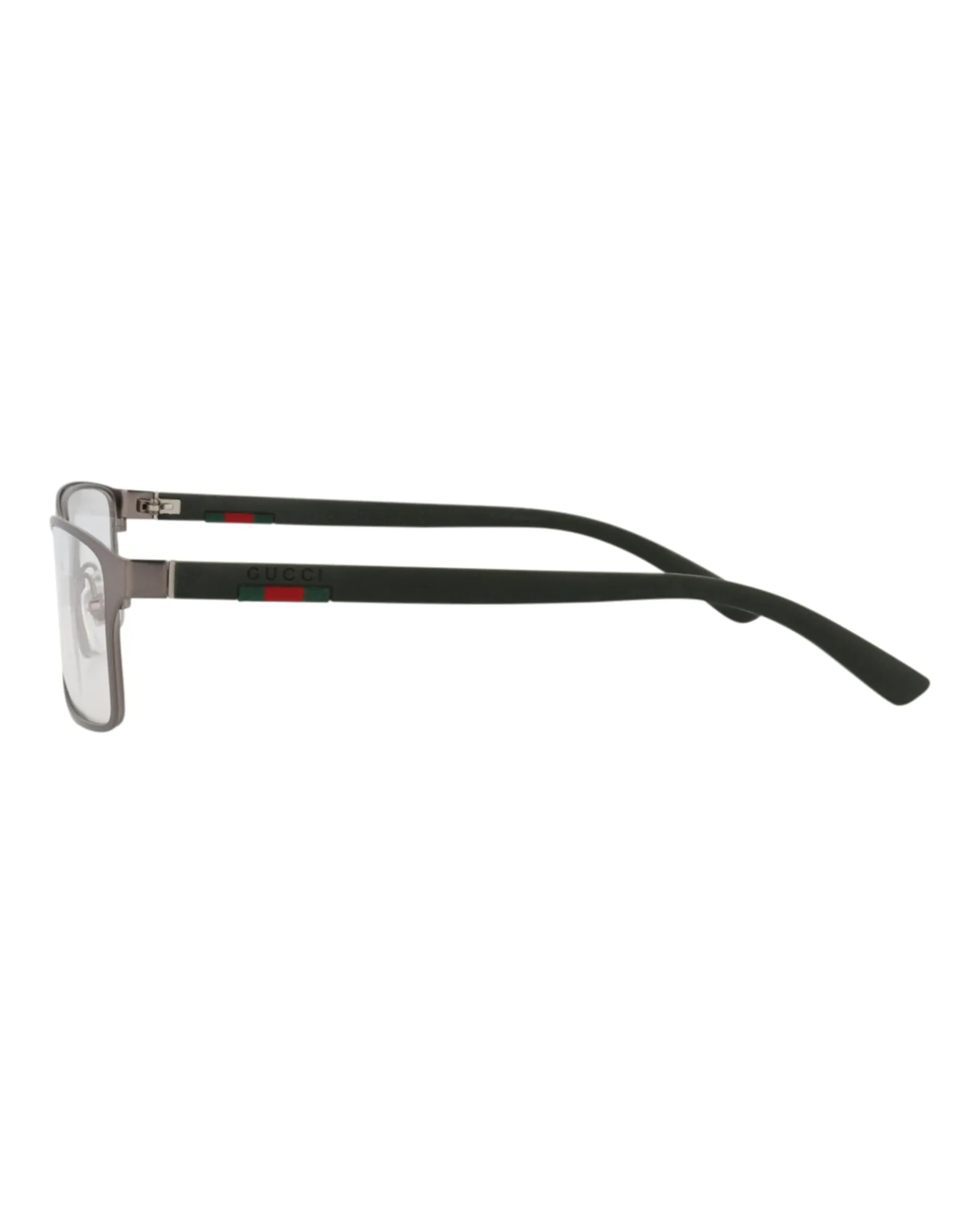 Gucci Square-Frame Metal Optical Frames