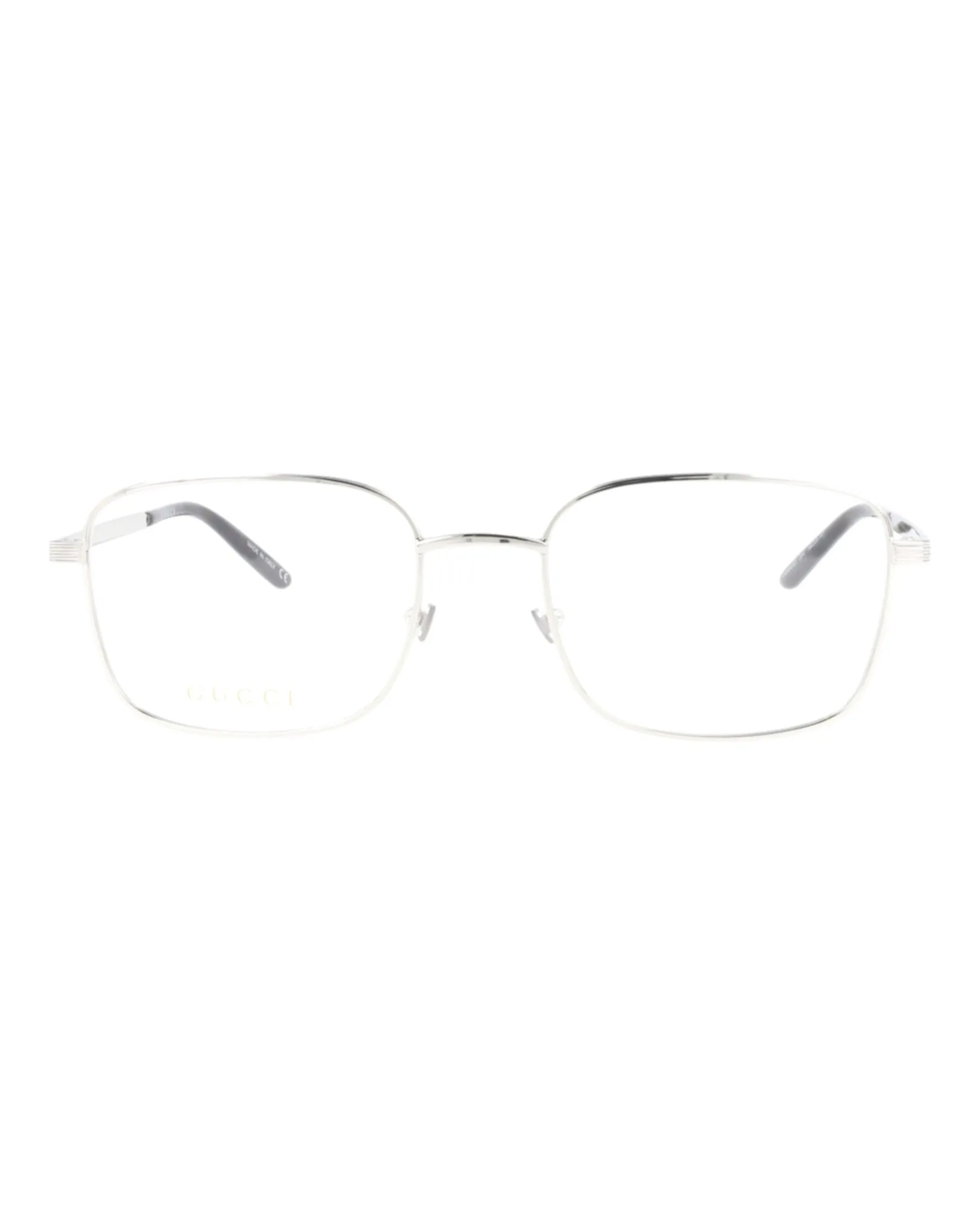Gucci Square-Frame Metal Optical Frames
