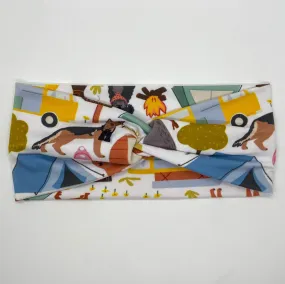 Happy Camper Twist Headband