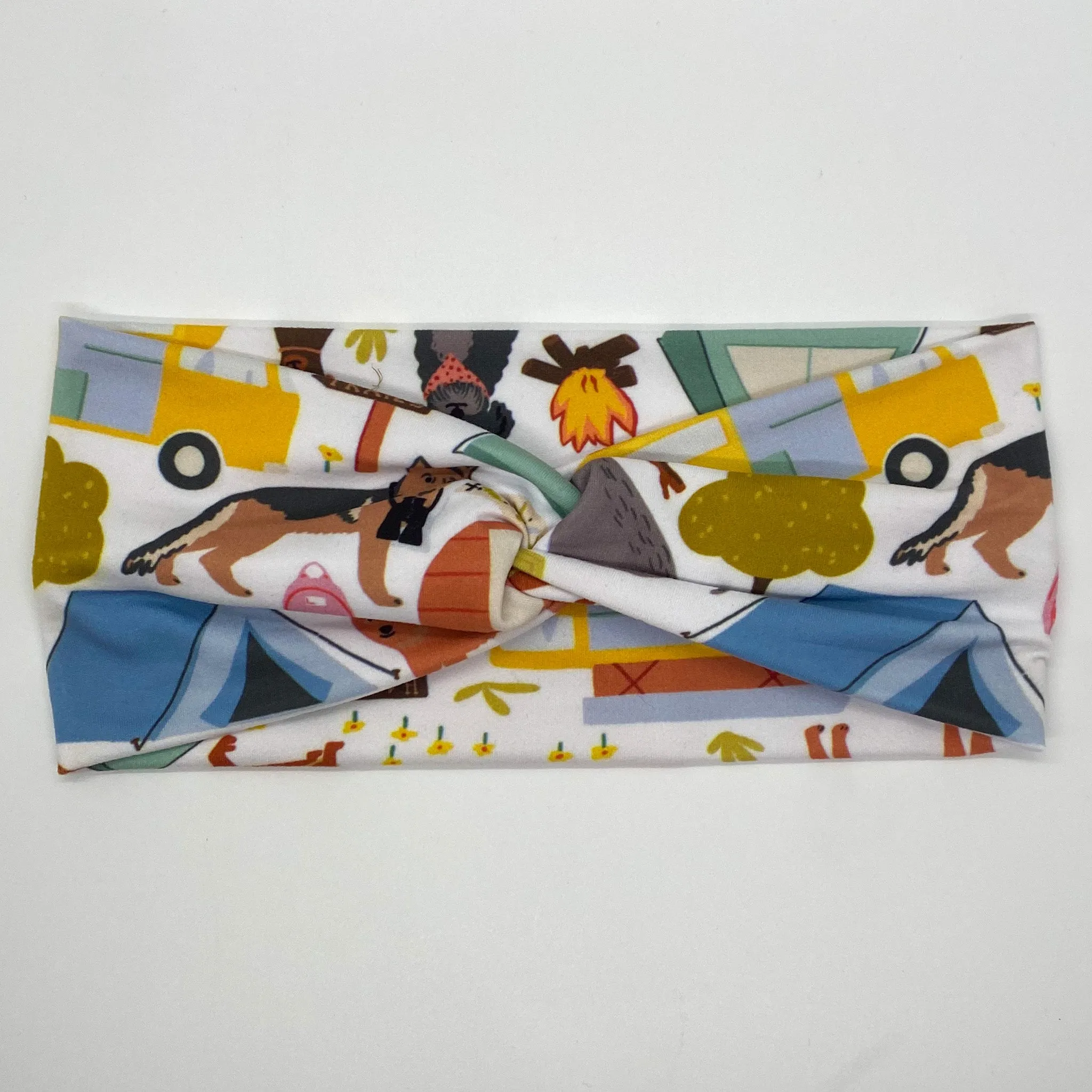 Happy Camper Twist Headband