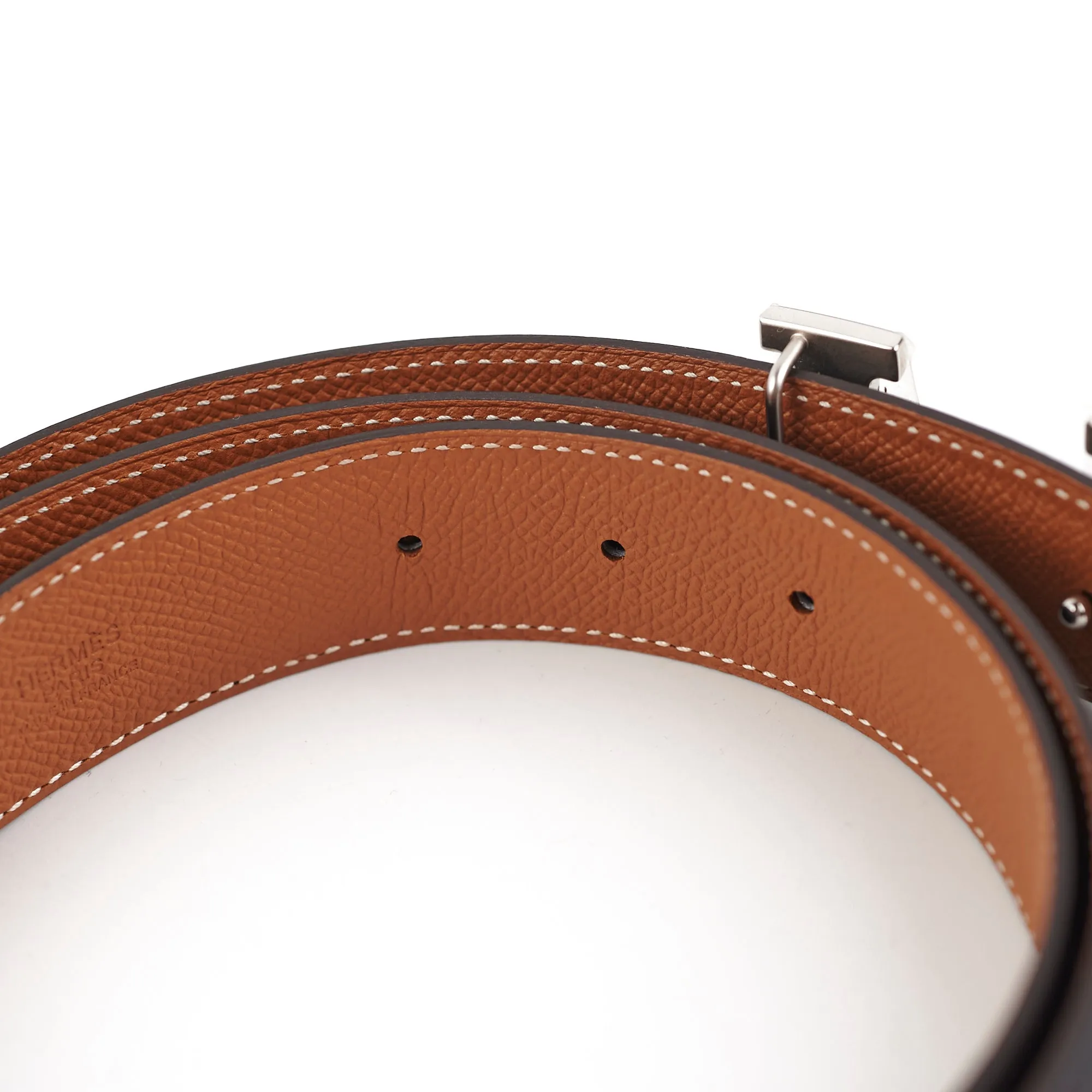 Hermes 100cm Men Reversible Belt Swift/Epsom