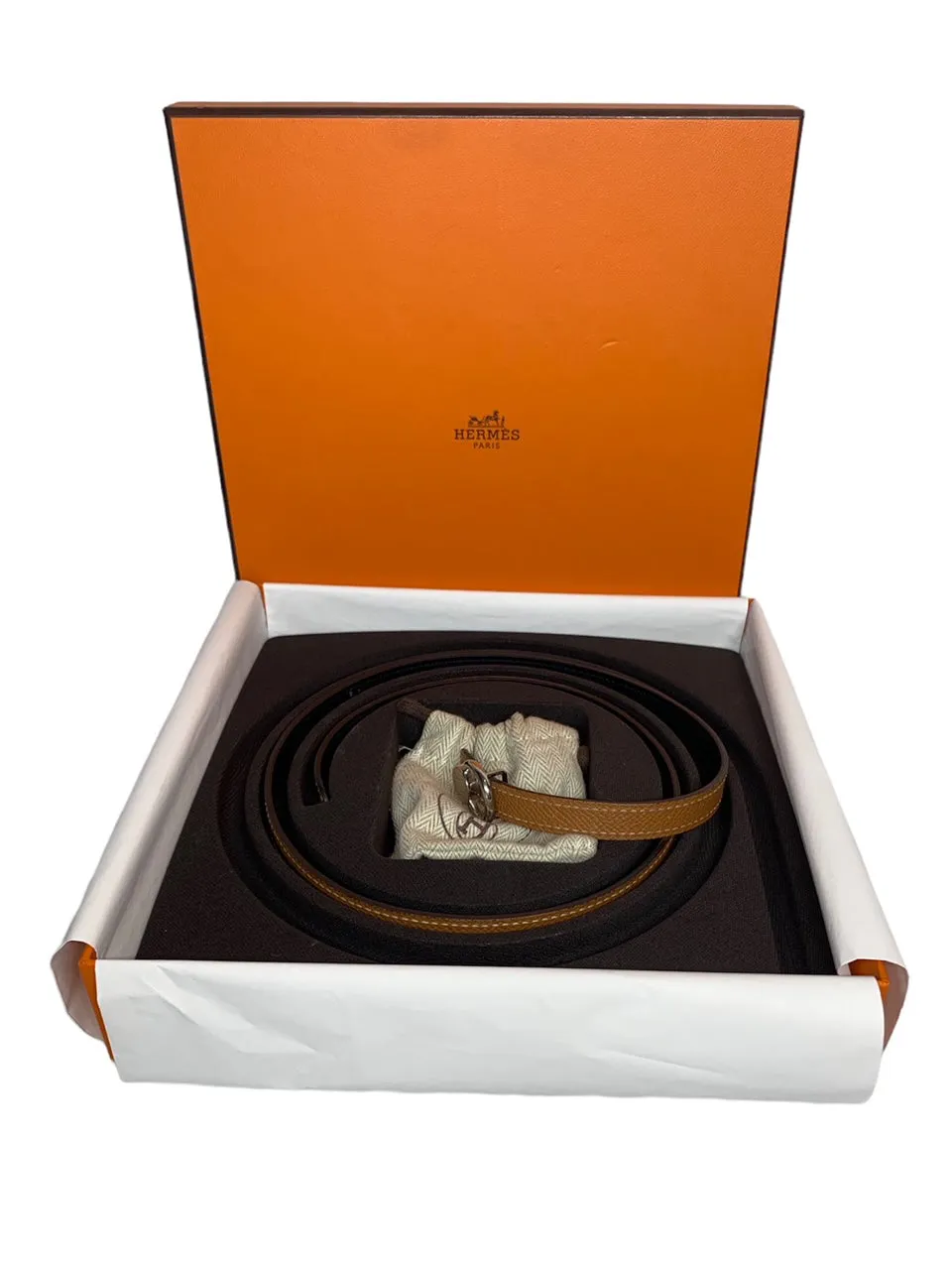 Hermès 13mm Swift Leather Reversible Belt - 070