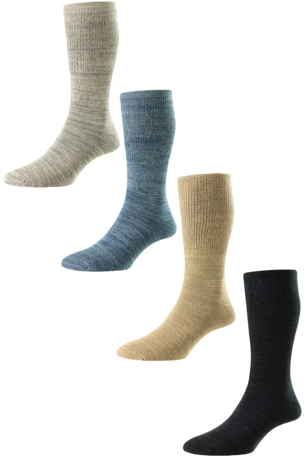 HJ Hall Diabetic Lightweight Cotton Socks