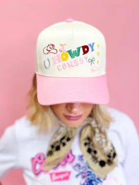 Howdy Cowboy Canvas Cap