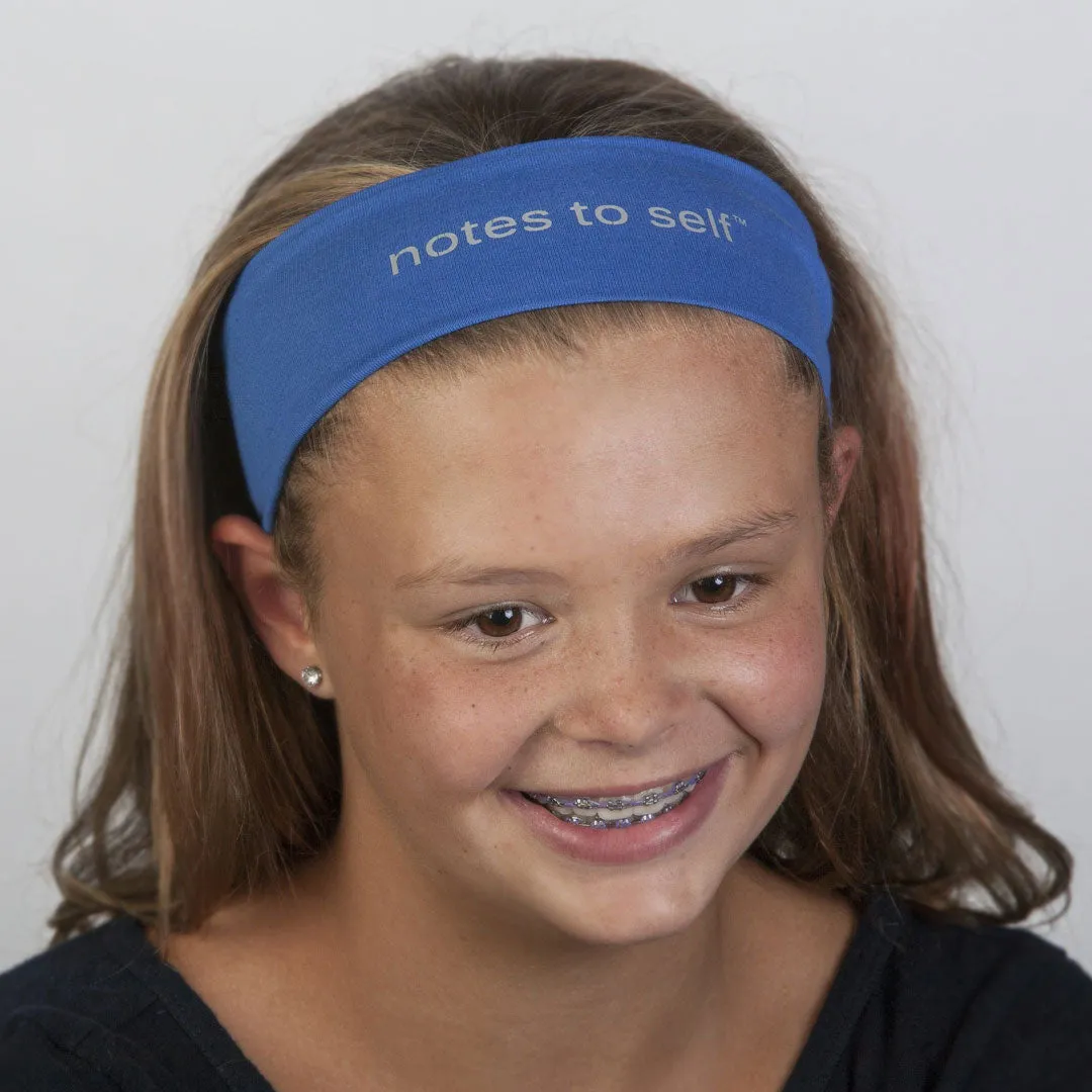 I am amazing™ royal blue headband