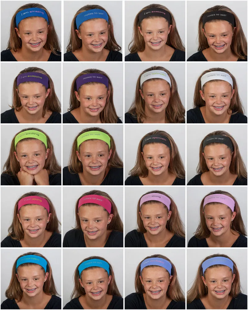 I am awesome™ purple headband