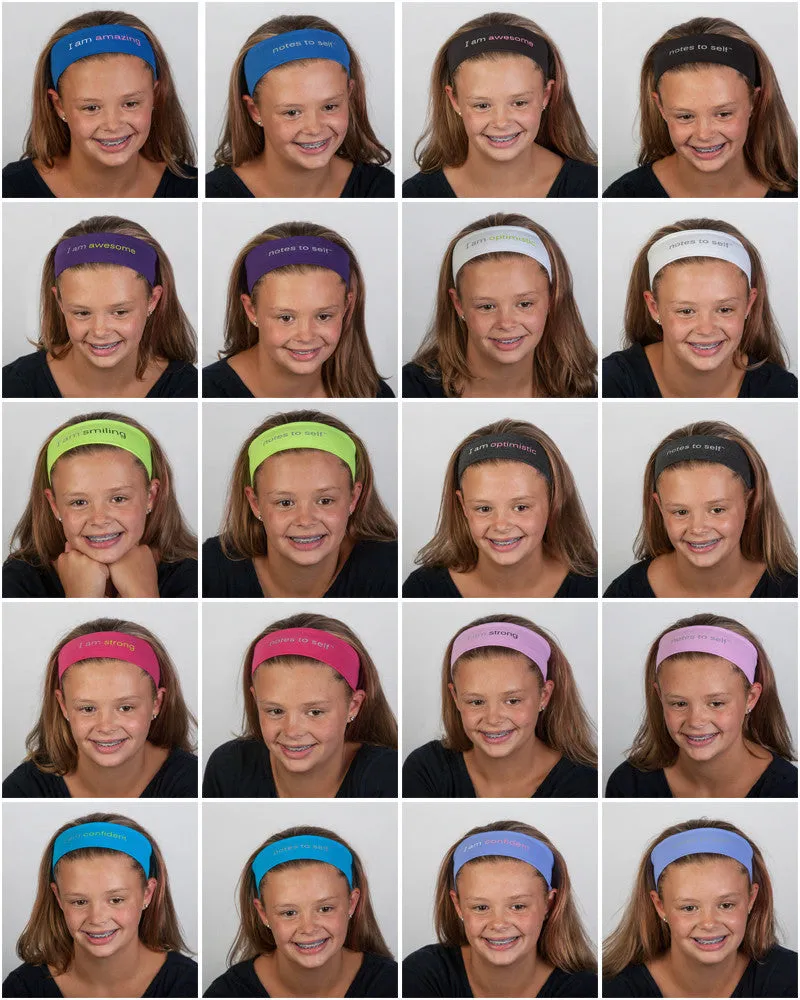 I am confident™ periwinkle purple headband