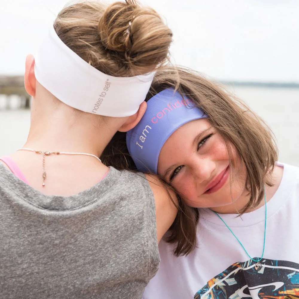 I am confident™ periwinkle purple headband