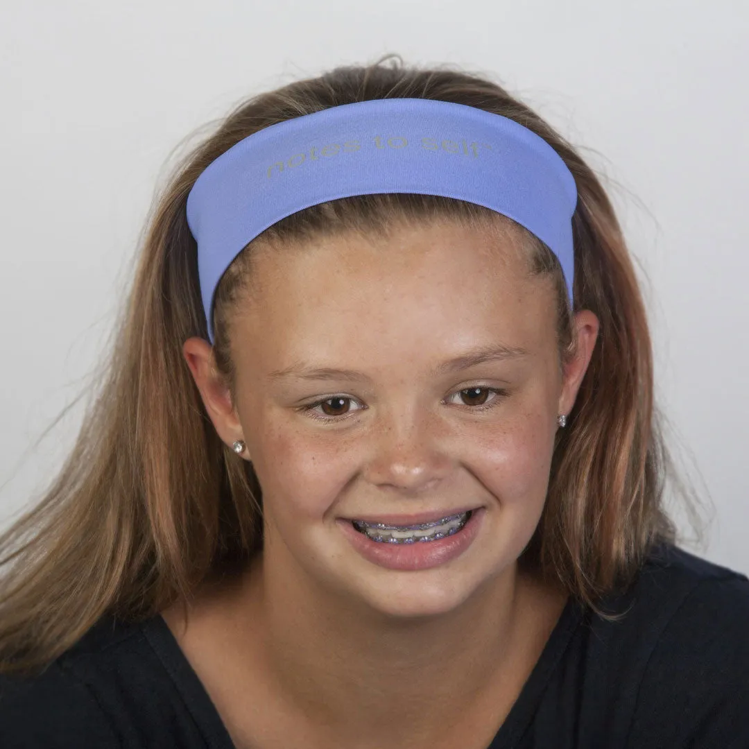 I am confident™ periwinkle purple headband