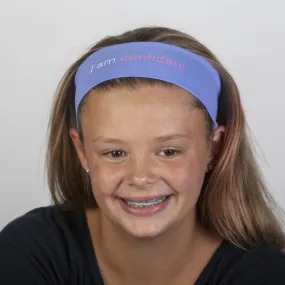 I am confident™ periwinkle purple headband