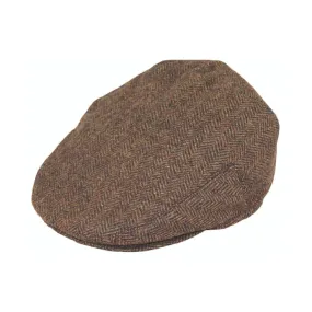 Jeanne Simmons Accessories Wool Blend Ivy Brown Cap (Men's)