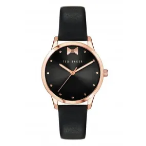 Ladies Fitzrovia Bow Black Steel Watch BKPFZS119