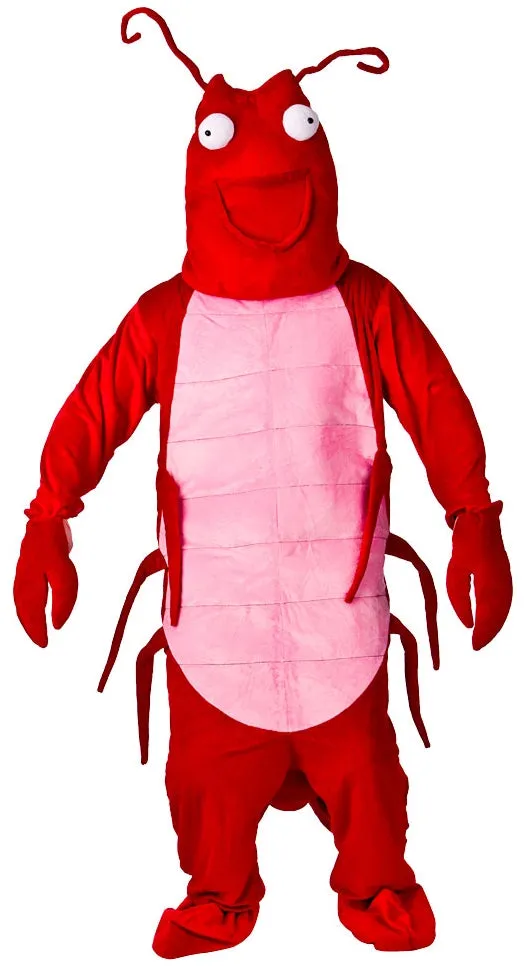 Larry The Lobster Mascot Sea Creature Costume