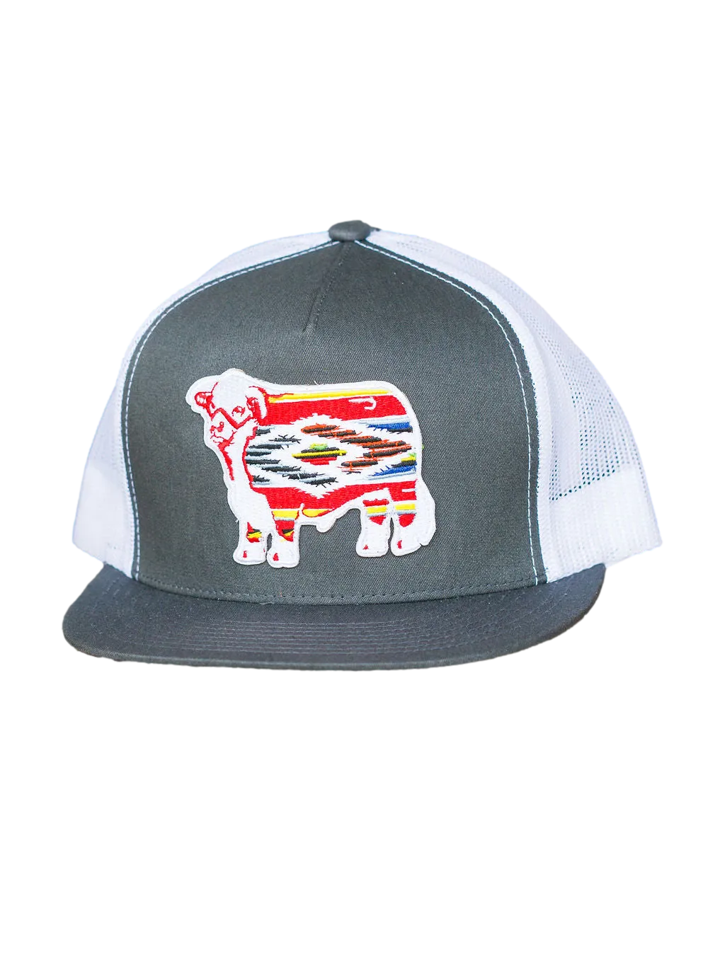 Lazy J Ranch Wear Serape Bull Cap