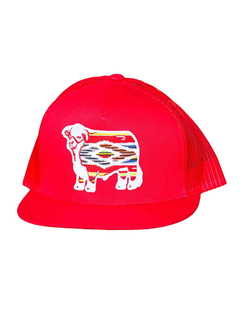 Lazy J Ranch Wear Serape Bull Cap