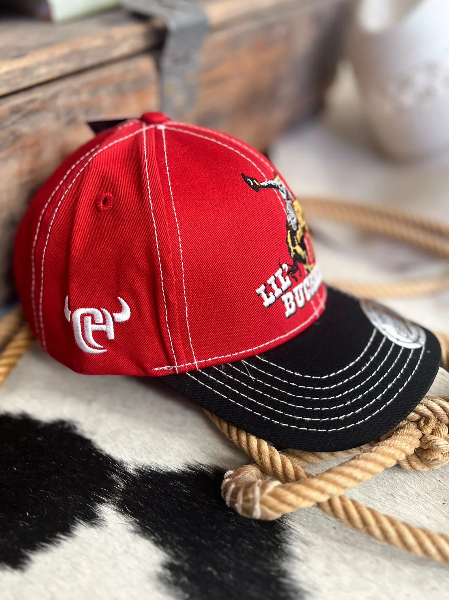 Lil' Buckaroo Velcro Cap