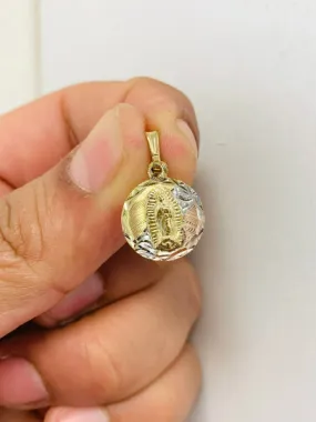 Little Virgen de Guadalupe Pendant Dainty Jewelry for Kids Baptism First Communion Unisex Catholics Gift/Dije de Guadalupe para Mujer Niños