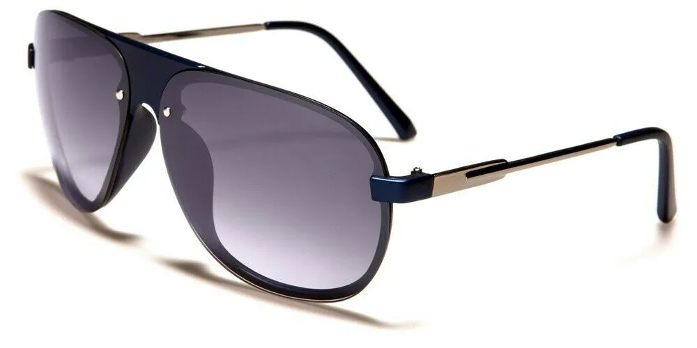 Luxury Classic Sport Retro Turbo Aviator Sunglasses