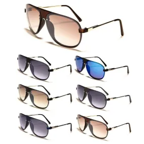 Luxury Classic Sport Retro Turbo Aviator Sunglasses