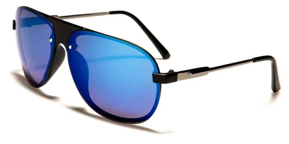 Luxury Classic Sport Retro Turbo Aviator Sunglasses