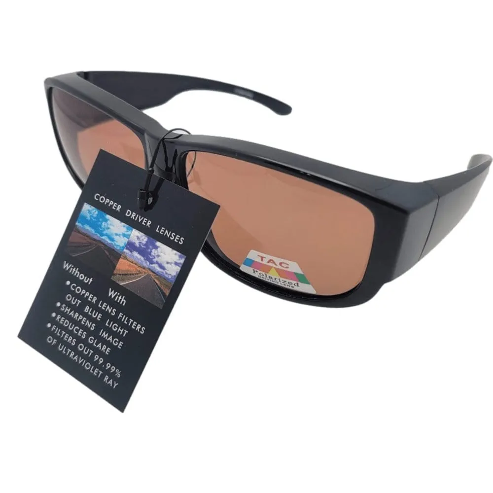 Medium Size Polarized Fit Over Sunglasses Style F27