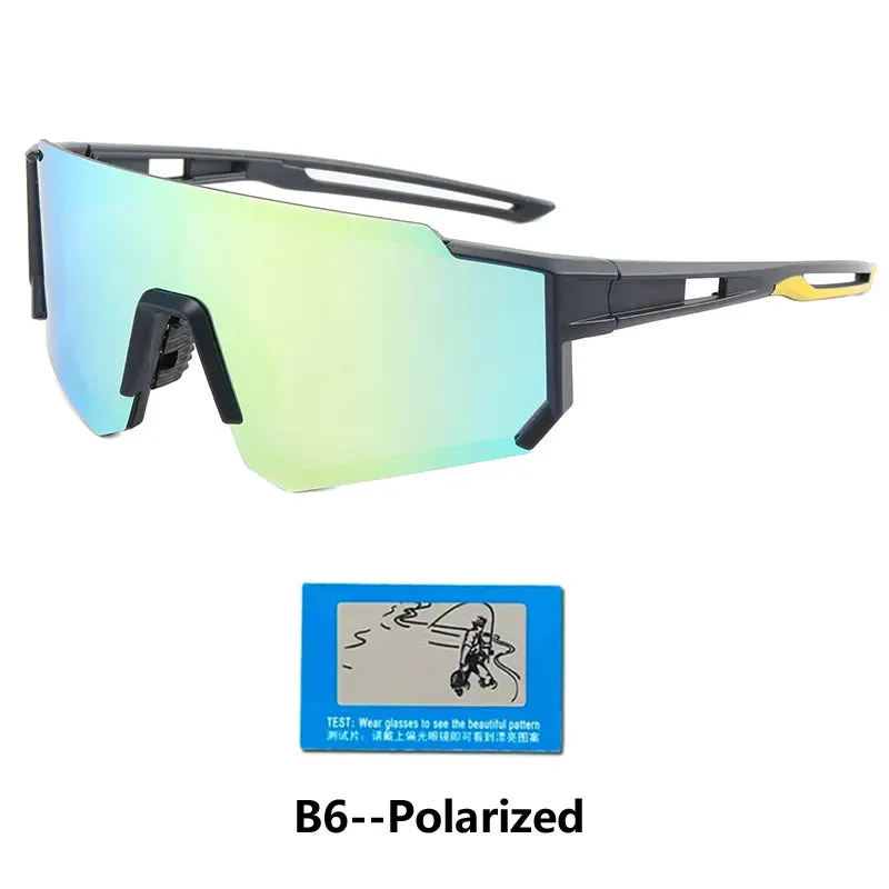 Men Women Photochromic Polarized Cycling Glasses Mtb Eyewear New Riding Fishing Sports Sunglasses UV400 Bicycle Road Goggles