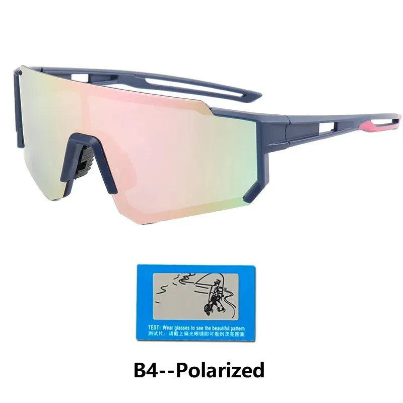Men Women Photochromic Polarized Cycling Glasses Mtb Eyewear New Riding Fishing Sports Sunglasses UV400 Bicycle Road Goggles