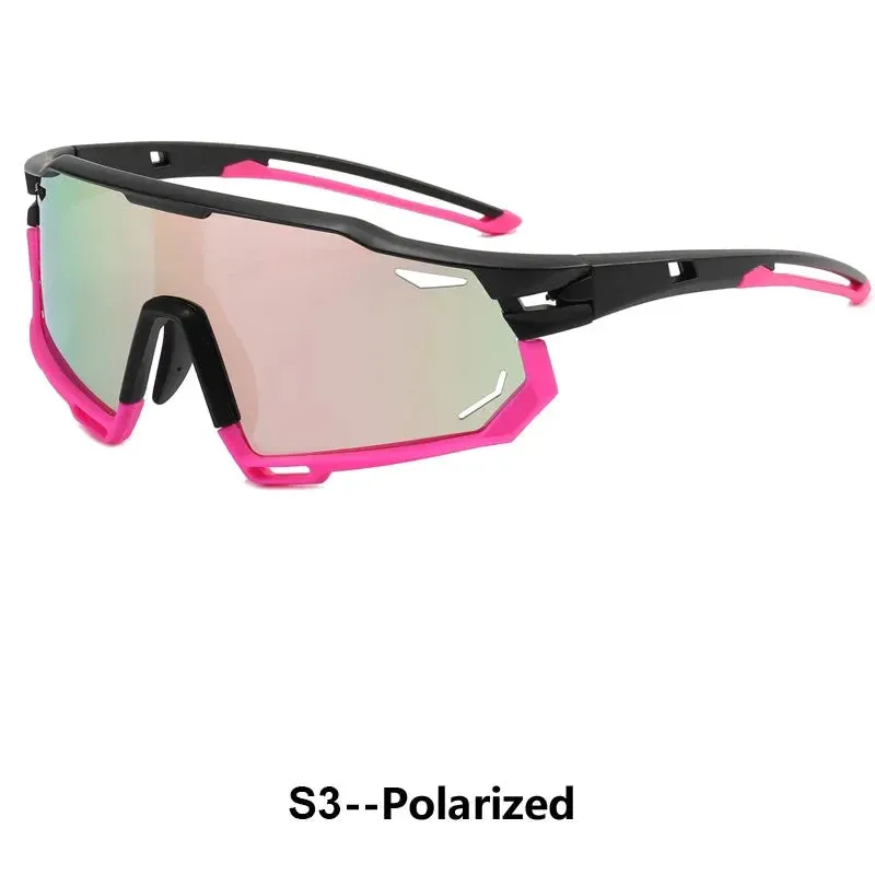Men Women Photochromic Polarized Cycling Glasses Mtb Eyewear New Riding Fishing Sports Sunglasses UV400 Bicycle Road Goggles