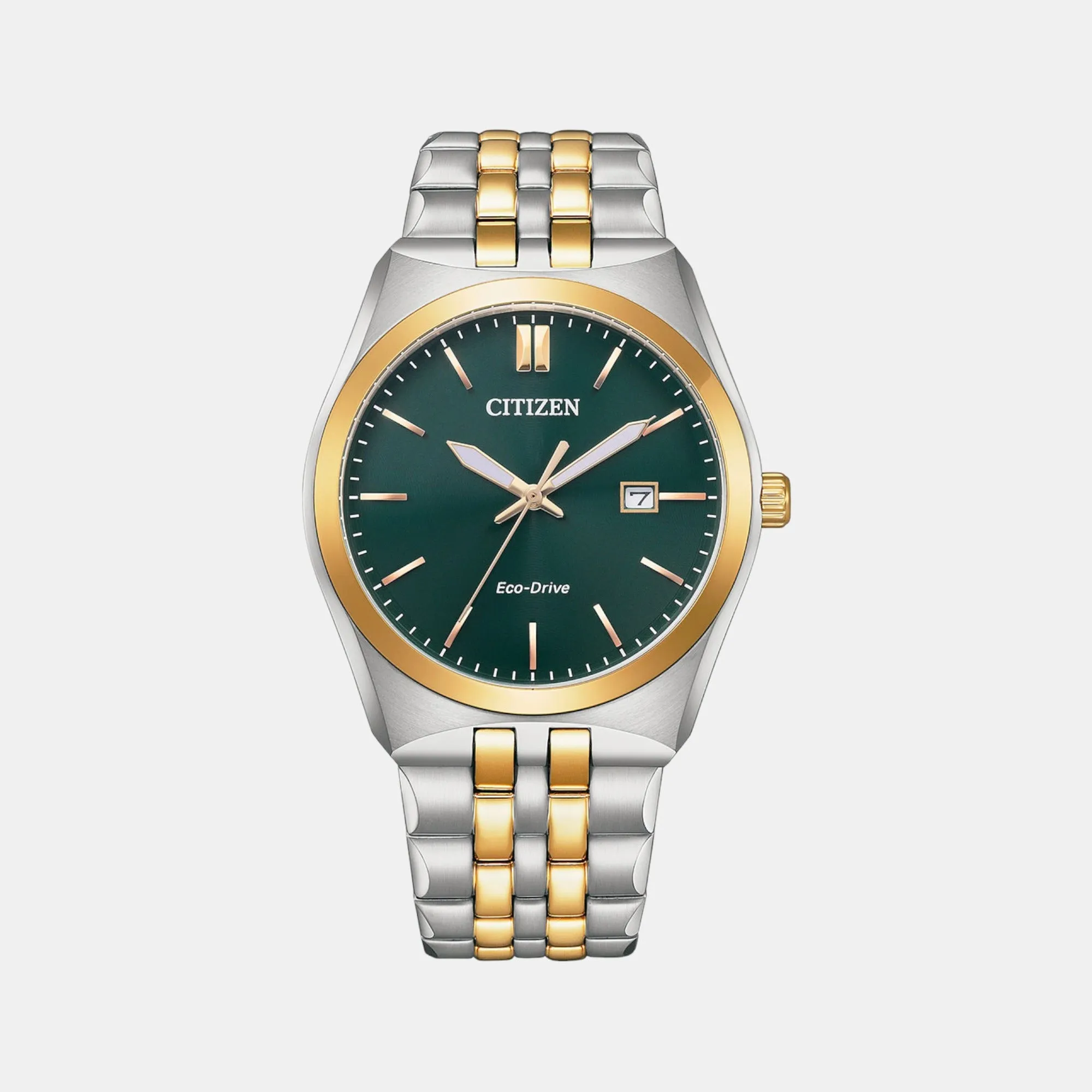 Men's Analog Stainless Steel Eco-Drive Watch BM7339-89X