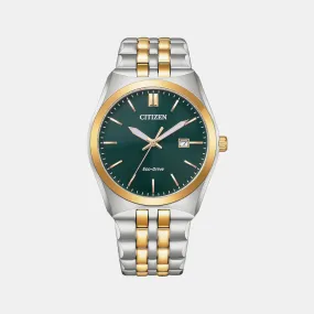 Men's Analog Stainless Steel Eco-Drive Watch BM7339-89X