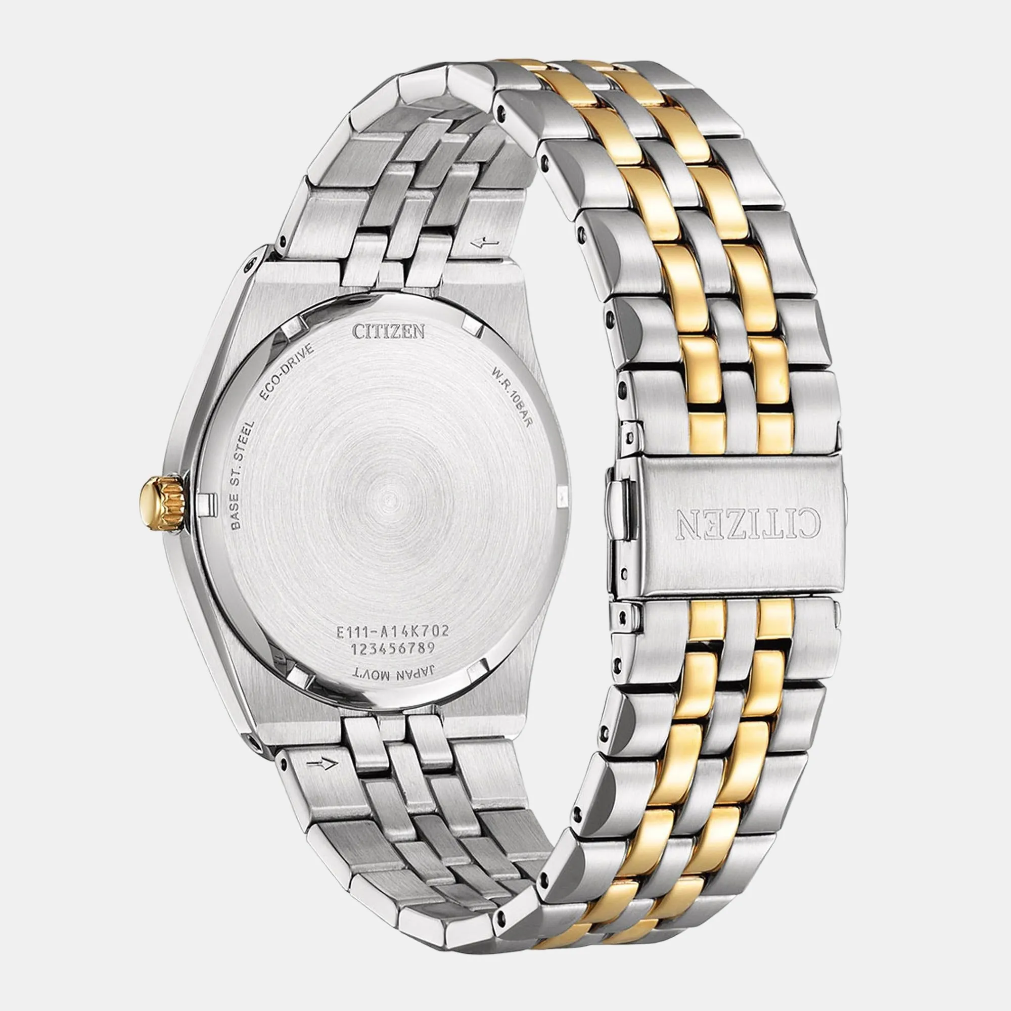 Men's Analog Stainless Steel Eco-Drive Watch BM7339-89X