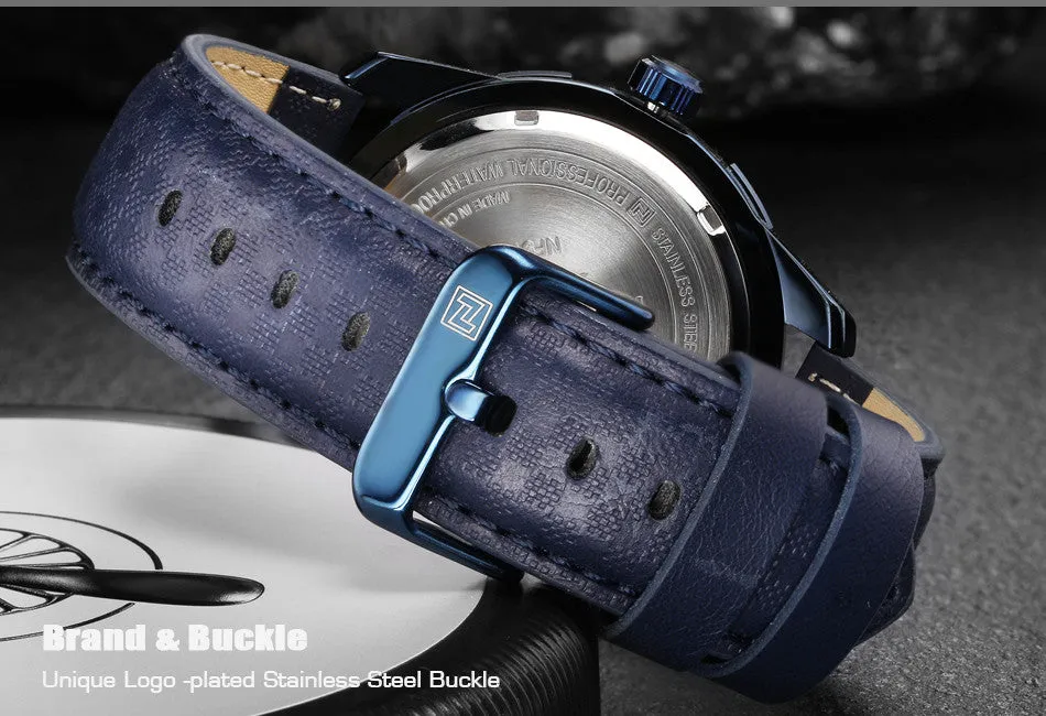 Men's Fashion Sports Waterproof Watch