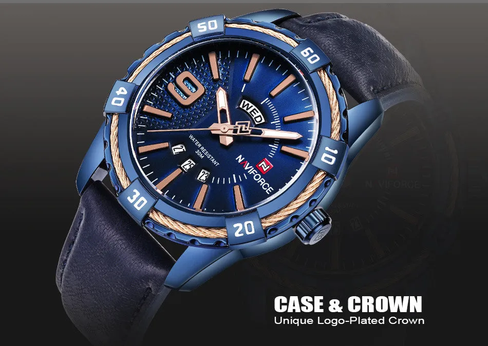 Men's Fashion Sports Waterproof Watch