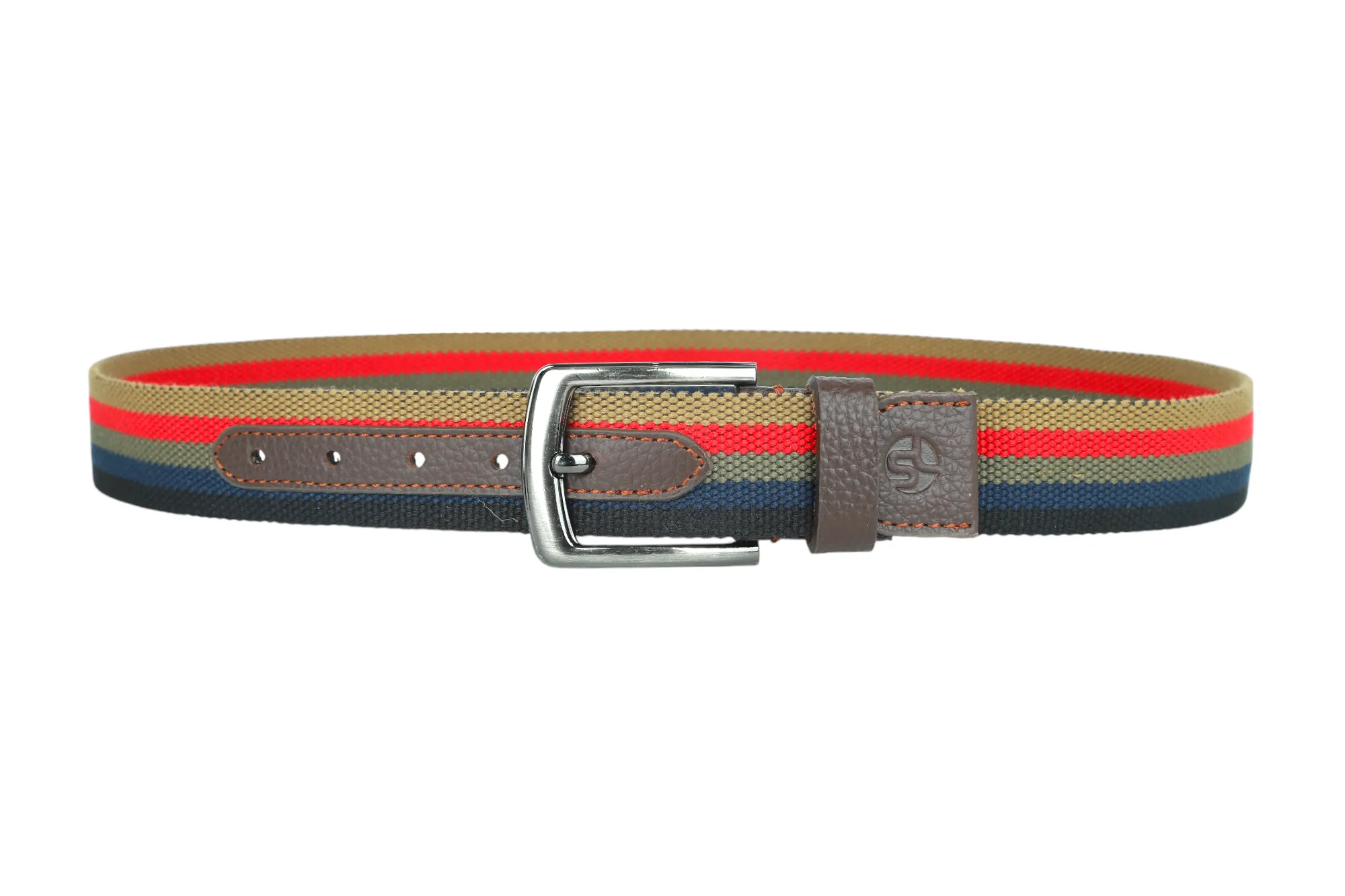 Mens Leather with Canvas Belt 912408