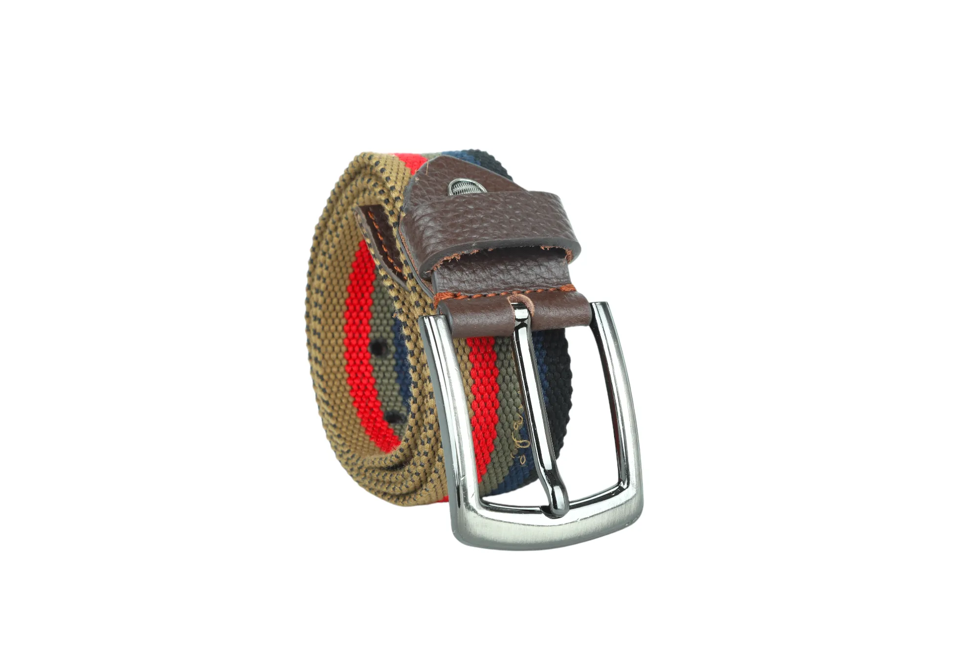 Mens Leather with Canvas Belt 912408