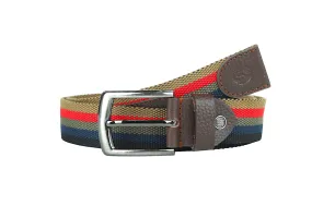Mens Leather with Canvas Belt 912408